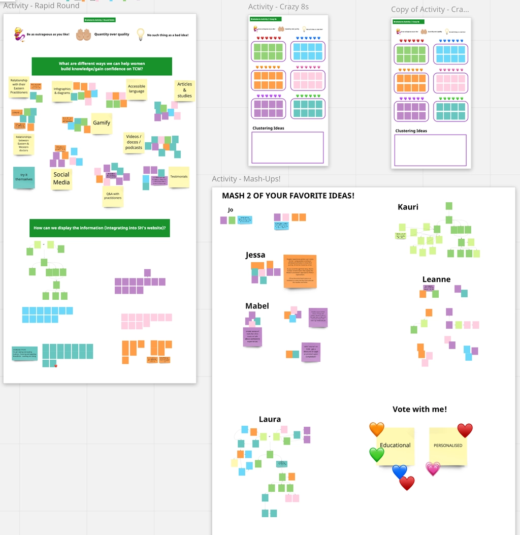 Ideation workshop — How Might We session
